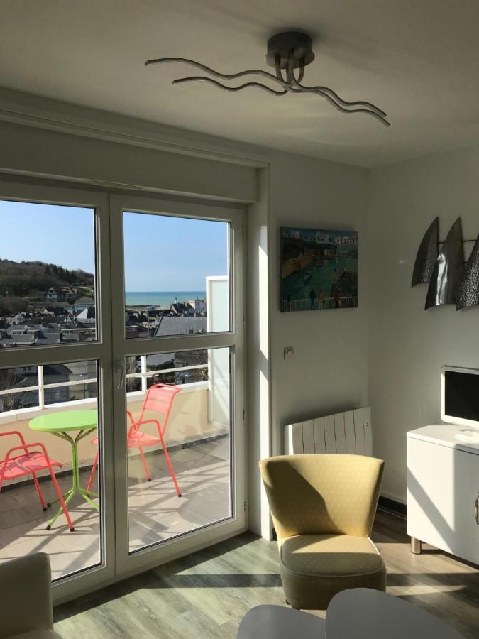 Apartamento Studio vue mer à Saint Valéry en caux Exterior foto