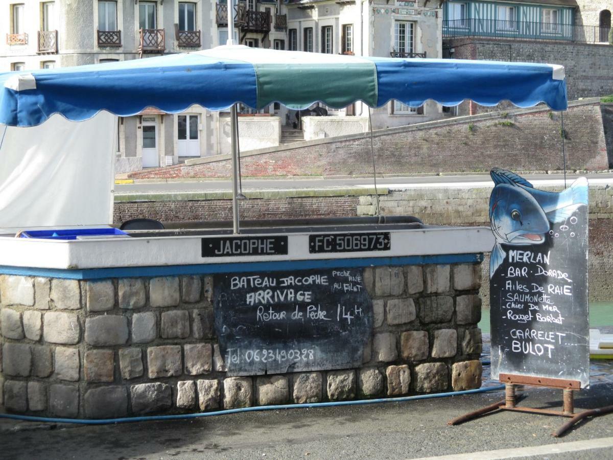 Apartamento Studio vue mer à Saint Valéry en caux Exterior foto