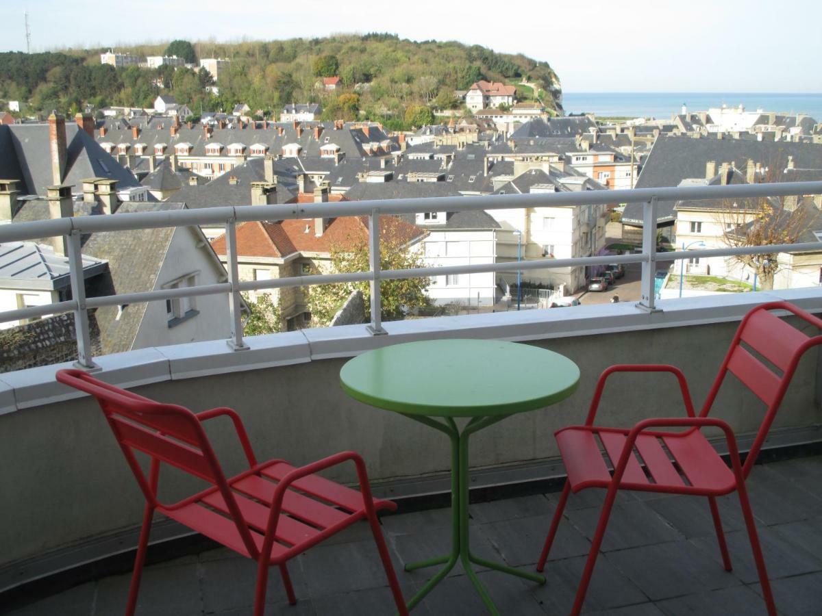Apartamento Studio vue mer à Saint Valéry en caux Exterior foto